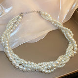 Κομψή Κολιέ με Μπίλιες
