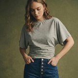 Arden Drape Μπλούζα από Βαμβάκι