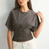 Arden Drape Μπλούζα από Βαμβάκι