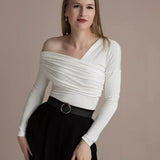 Clara Monroe Top S Ένα Στρόπ
