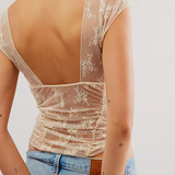 Πράσινη Lumière Mesh T-shirt