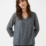 Kaien Crosswrap Blouse
