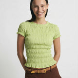 Chloe Cilvaney Ruffle Top