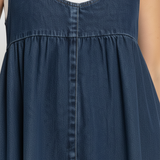 Karen | Maxi φόρεμα σε μαλακό και πλυμένο vintage denim